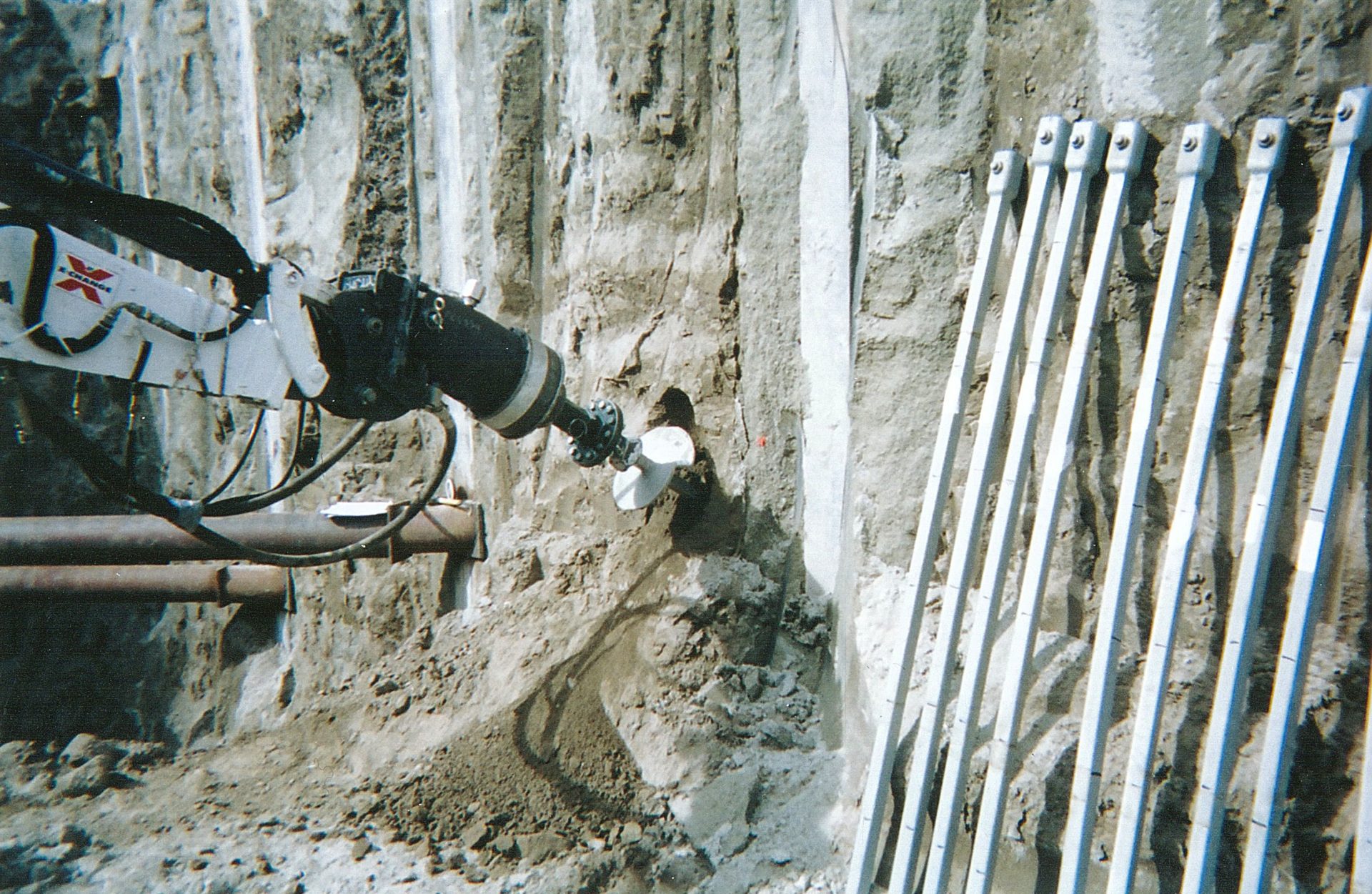 Screw Piles Edmonton Helical Screw Piles Abarent Construction