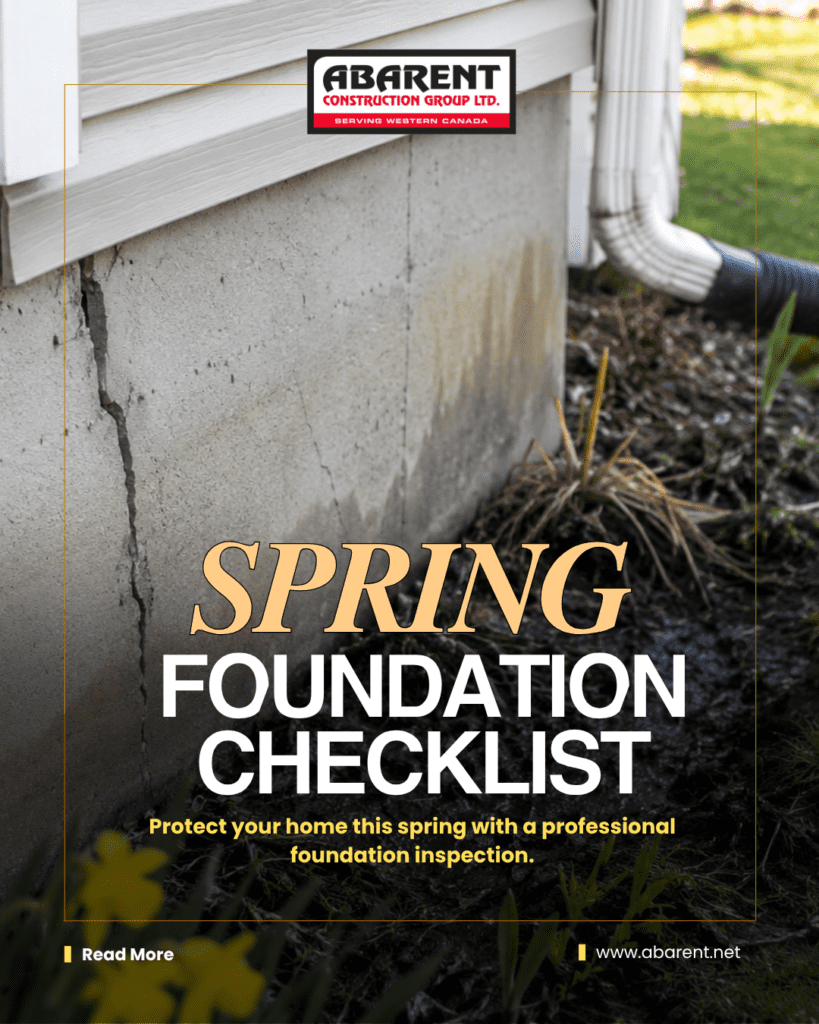 Spring Foundation Checklist for Homeowners